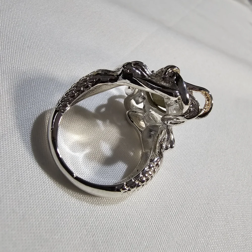 Sterling Siver Mermaid 🧜‍♀️ Ring - Picture 9 of 17